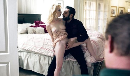 Próbny seks przyszłej panny młodej na oczach teścia