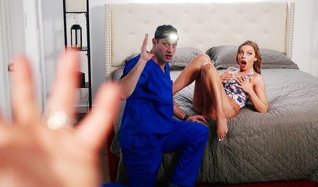 Lekarz przyszedł do cudzej żony i przeleciał ją, aby zapobiec koronawirusowi