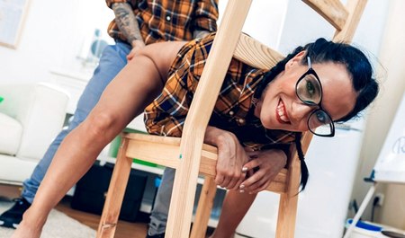 Seks Nikki Foxx z przyjacielem z wielkim kutasem