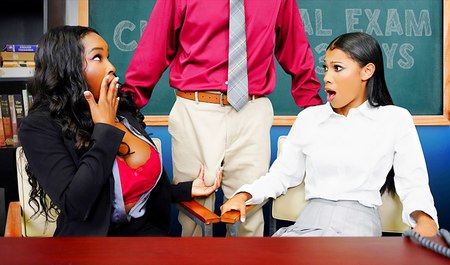 Z jednej strony jest międzyrasowy gangbang, a z drugiej wciąż Ministerstwo Edukacji