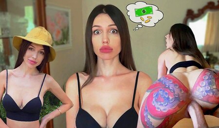 Młoda studentka ruchała się ze swoim szefem, żeby zarobić...